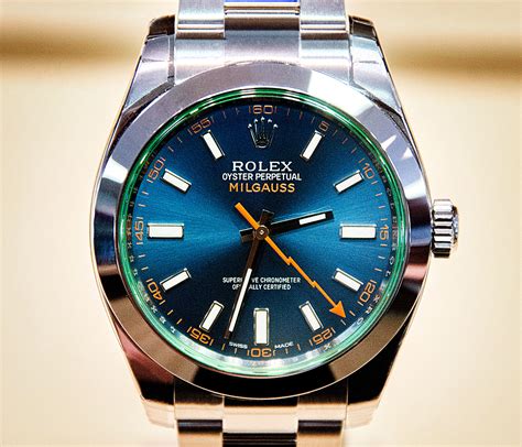 rolex milgauss o datejust|Rolex Milgauss blue.